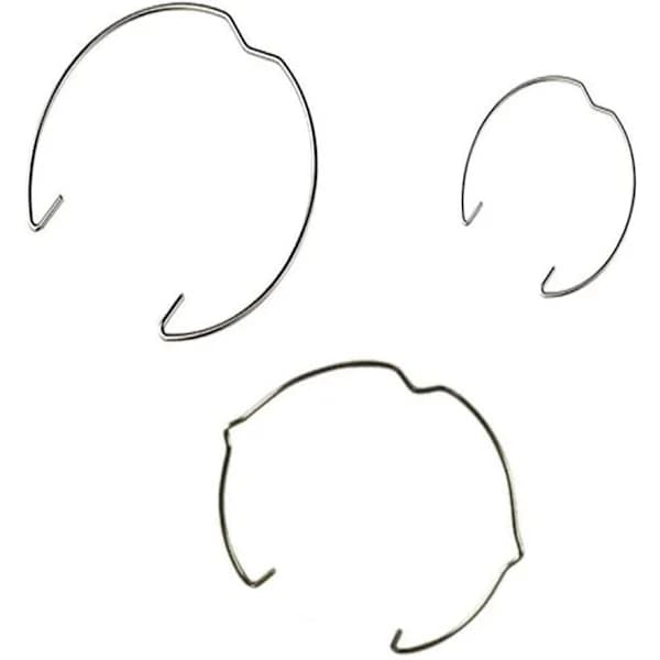 [18 st] GU10 MR11 Ring Clip Clips - 35 och 50 mm diameter [EE]