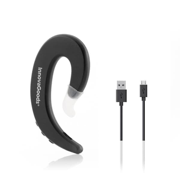 Trådløst Headset - Bluetooth - Sort