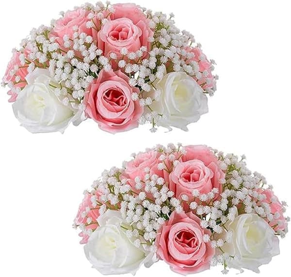 2 st Konstgjorda Blommor – Dekoration för Bröllop & Hemfester