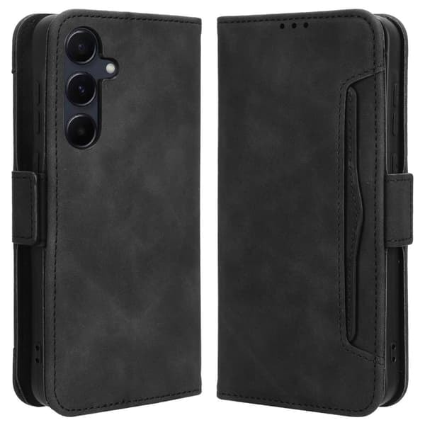 \"QD\" Samsung Galaxy A35 Pung Etui - Sort