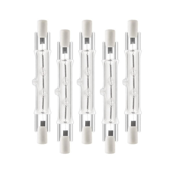 \"QD\" 5 kpl R7s 118mm 300W 230V, R7s halogeeni lineaarilamppu