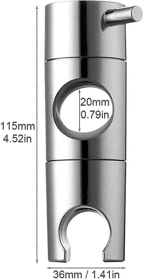 Dusjhodefeste, Dusjhodeholder Erstatning Dusjstang (Størrelse: 19mm)