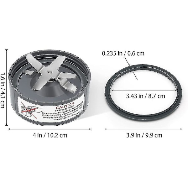 QD-Reservedele til Nutribullet-tilbehør 600 watt 900 watt