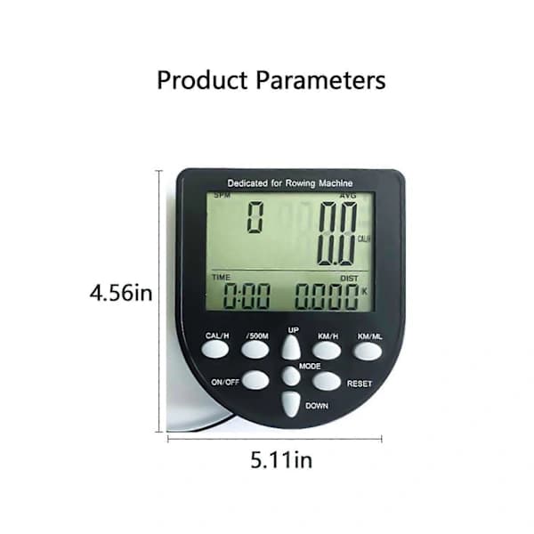 Soutulaitteen näyttö Bluetooth-sovelluksella soutulaitteeseen []