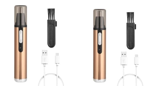 2-pack Uppladdningsbar Näshårstrimmer / Öronhårstrimmer