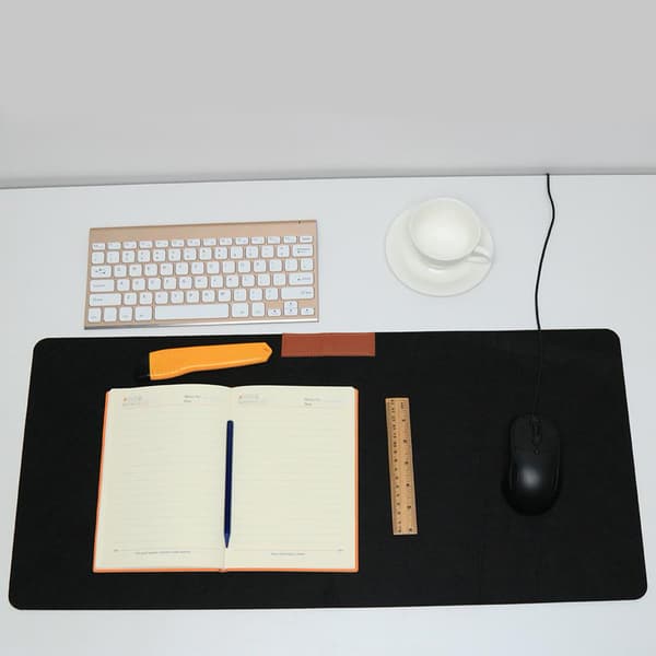 Skrivebordsmatte Moderne Bord Tastatur Musematte Ullfilt Datamaskinmatte - 300*600mm