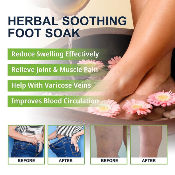 Herbal Detox Fotbadperler, Herbal Foot Soak Beads IC