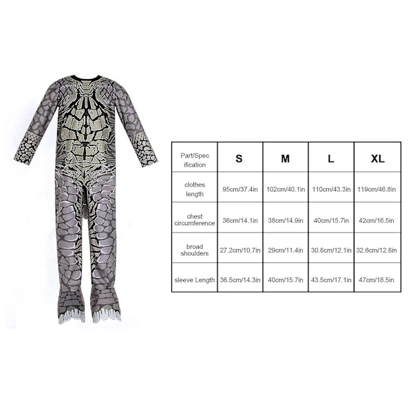 Godzilla Barn Cosplay Kostymesett L*130 L*130
