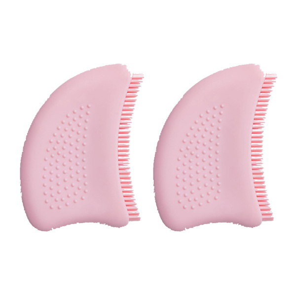 Lymfdränage Ansiktsborste - Ergonomisk Massageborste för Ansiktskontur, Ögon & Hals - Stimulerar Blodcirkulation, Minskar Svullnad 2 Pack