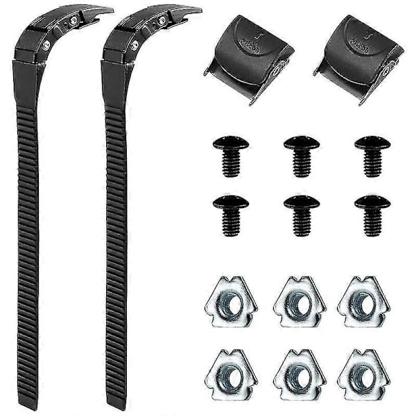\"QD\" 2 Set Ersättnings Inline Skate Remmar Skridskor Energi Remmar Skate Rem Spännen Skruvar för Män