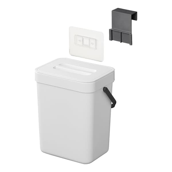 Soptunna med lock 3L för husvagn/husbil
