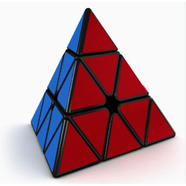 Magnetisk materiale, elementært pedagogisk leketøy, egnet for spillere i alle aldre, pyramidekube_QU Pyramid