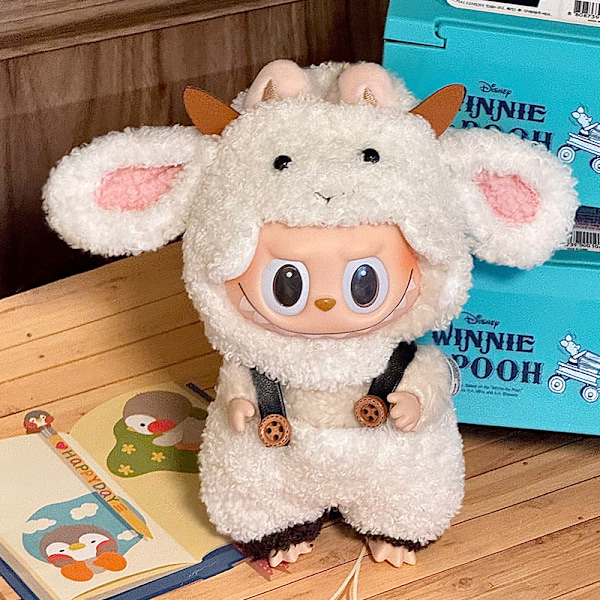 Halloween-serie Labubu Avancerad Kostymdesign, en Komplett Uppsättning Anpassade Labubu-kläder för Dig Lamb