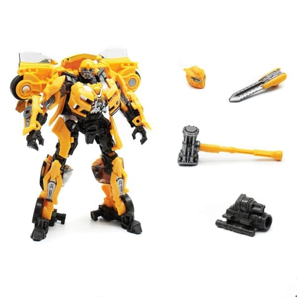 Bumblebee Transformer Robot Billeksak - Legering och plast actionfigur för barnfödelsedagspresent
