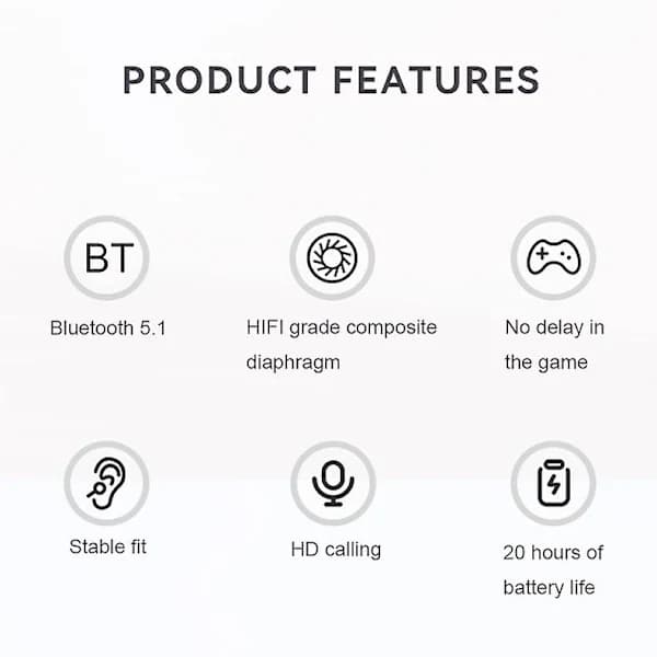 P9 Pro Max HiFi Støyreduserende Trådløse Bluetooth-hodetelefoner