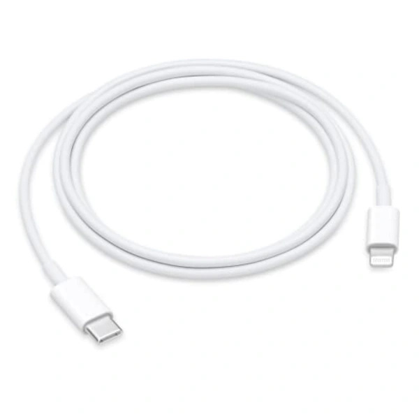 Apple USB-C til Lightning-kabel (1 m) hvit