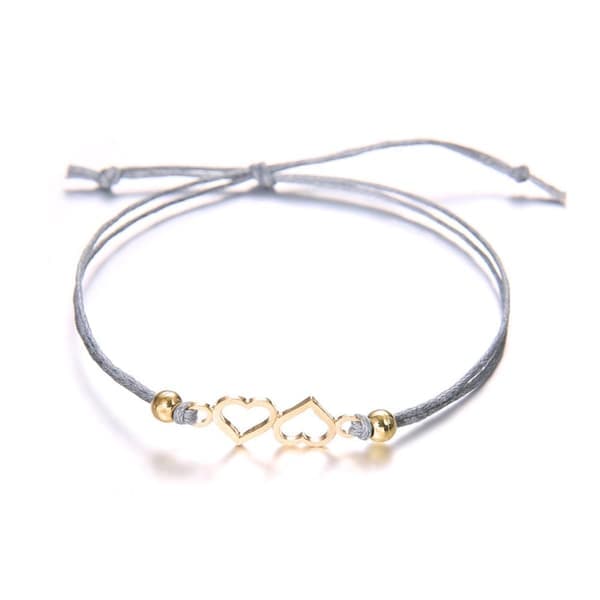 3-pack Vackra Trendiga Armband Love Bohem Vävt Garn