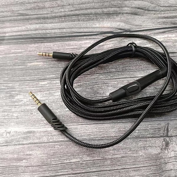 \"QD\" Erstatningshodetelefonkabel for Astro A40TR/A40-headset, ledning med dempeknapp