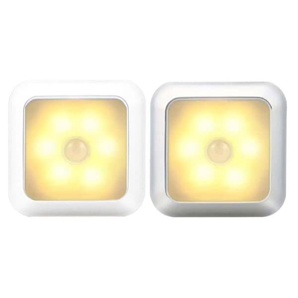 Selvklæbende LED Natlampe med Bevægelsessensor_qq