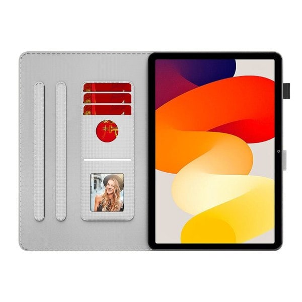 Akvarell Tabletfodral för Xiaomi Redmi Pad SE 11 tum