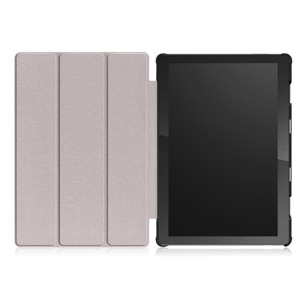 \"QD\" Tri-fold Cover til Lenovo Tab M10 TB-X505F / TB-X605F - Sort