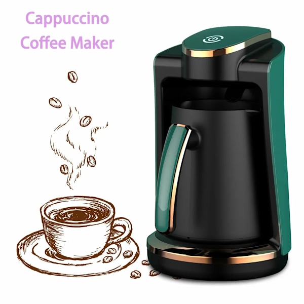 QU. Italialainen espressokeitin italialainen mokka kahvi tee kuuman maidon valmistus baari kahvinkeitin cappuccinoa varten maidon vaahdotuskone
