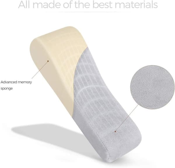 Svart Kvalitets Armlene / Armleneputer Memory Foam