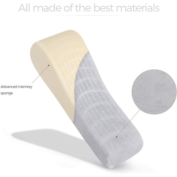 Svarte Kvalitets Armlener / Armleneputer Memory Foam_qq
