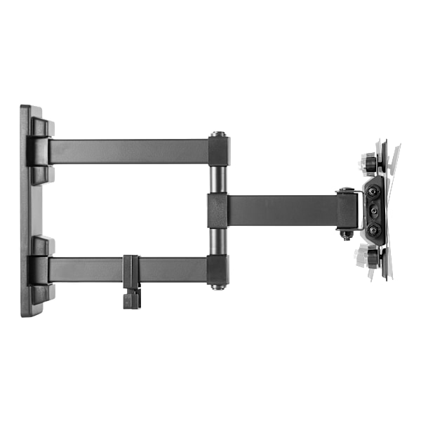 Täysi liikkuvuus 3-suuntainen seinäteline, 13-27\" jopa 20 kg, kallistus, kierto