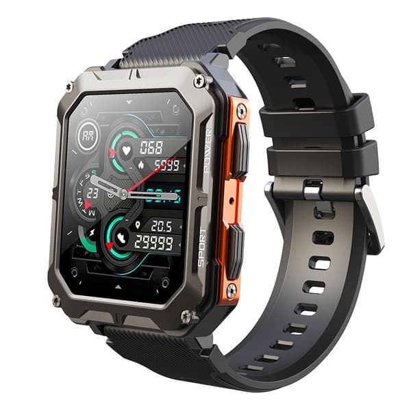 \"QD\"Ny C20pro Bluetooth Opkald Smartwatch Udendørs Tre Sikre Sportsgrene