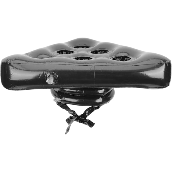 [QD] Oppblåsbar Trekantet Hatt Flytende Koppholder Oppblåsbar Øl Pong Hatt Strandspill Tilbehør Basseng Pong Holder