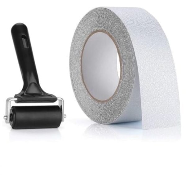 QQU-Halkskyddstejp för trappor Transparent 10 x 5 cm -RAPANDA