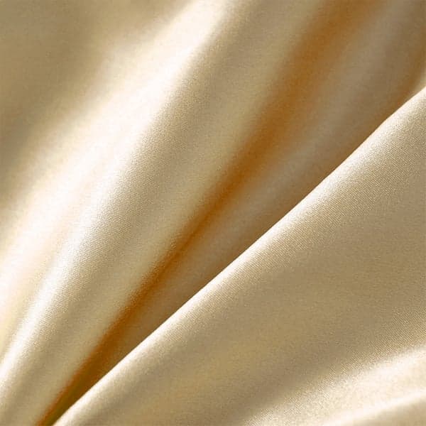Sovehette nattlue i 100 % silke Champagne