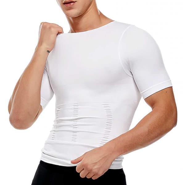 Hållningströja för Bättre Hållning Posture T-shirt M Vit