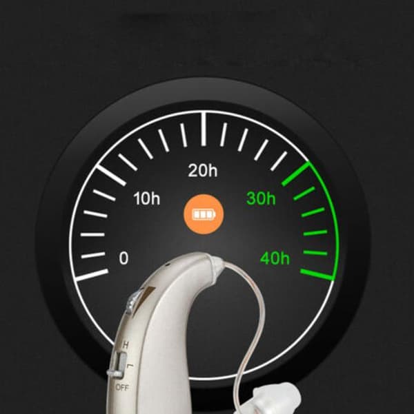 Oppladbart digitalt høreapparat med USB - lydforsterker for pasienter med hørselstap og eldre