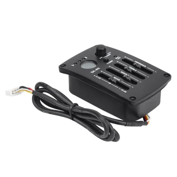 EQ Equalizer Pickup Akustisk gitarr 4-bands förstärkare Musiktillbehör SE‑4N