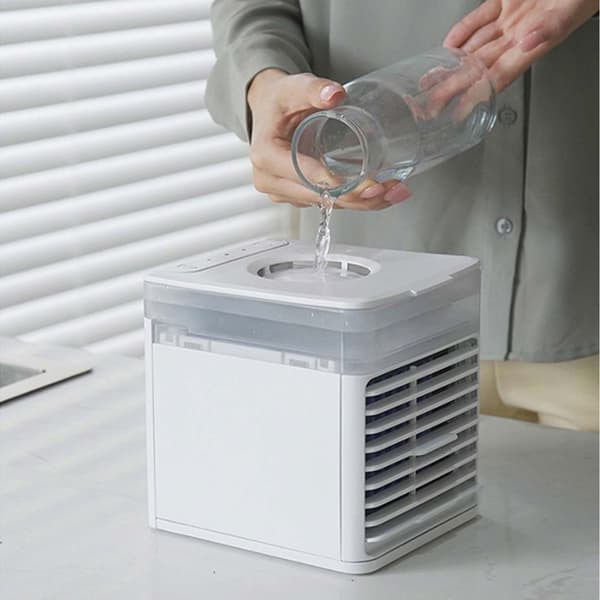 Portabel Luftkylare Air Cooler med Fläkt_qq