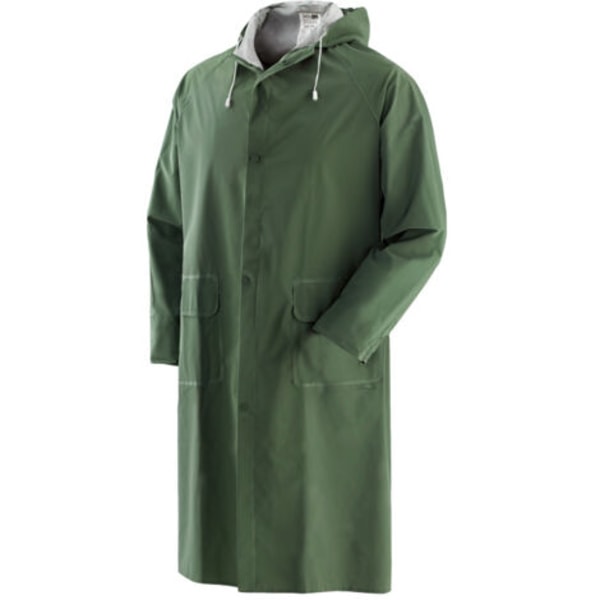 QQU-Neri Pluvio PVC Vandtæt Frakke - XXL - Grøn