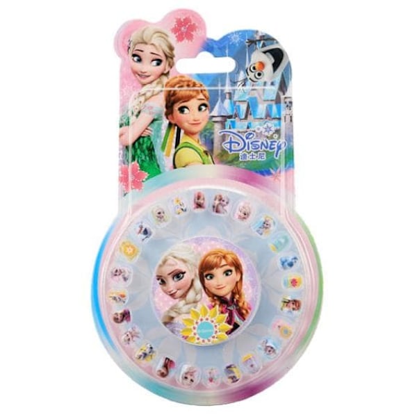 24 kpl Frozen-kynsitarroja Kynsikoriste Tarrat_qq