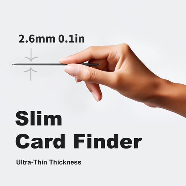 Sort Magnetisk Tracker til Apple Find-app 0