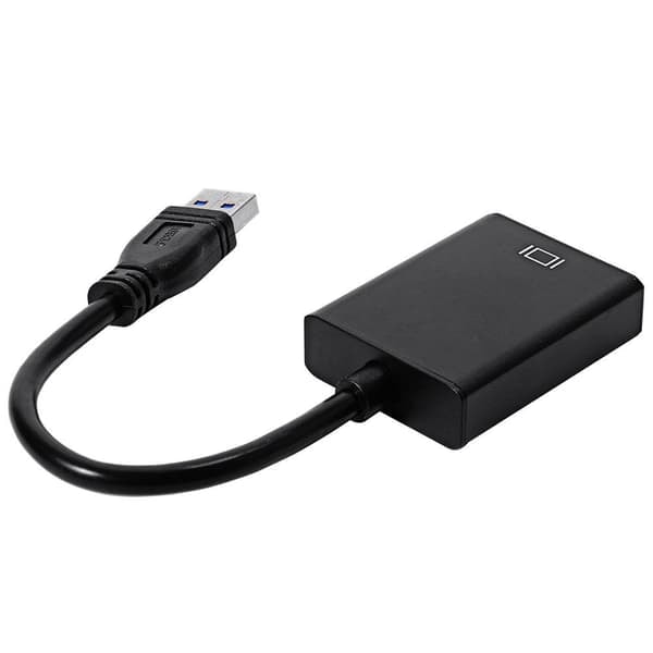 /QD/USB 3.0 till HDMI Adapter - Svart