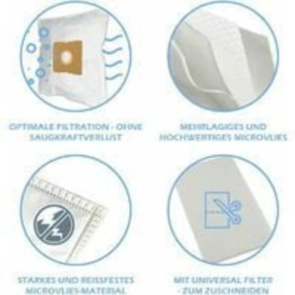 20 støvsugerposer for Hoover Telios plus TE70
