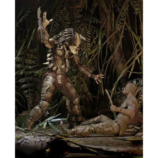 QD-Predator Jungle Hunter Ultimate 7 \" 1:12 Actionfigur - Deluxe Samlarobjekt