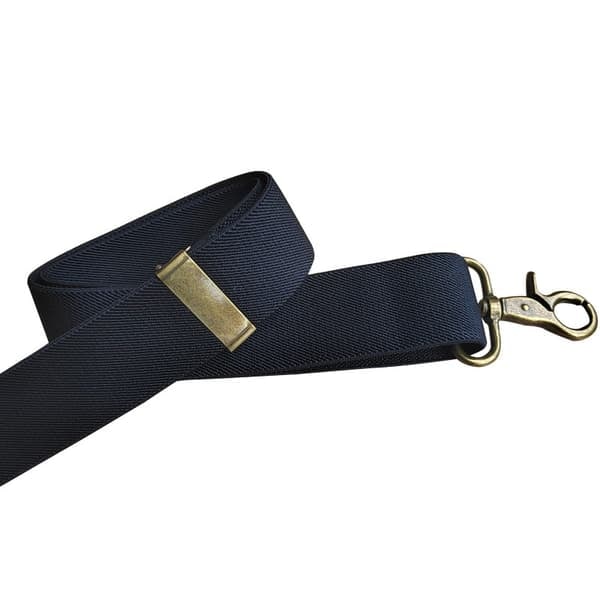 Elastiske seler med krydsryg Sort_qq