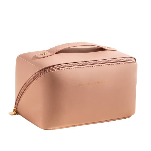 Sminkväska / Rymlig Necessär - Väska för Smink - Makeup Bag Rosa_qq