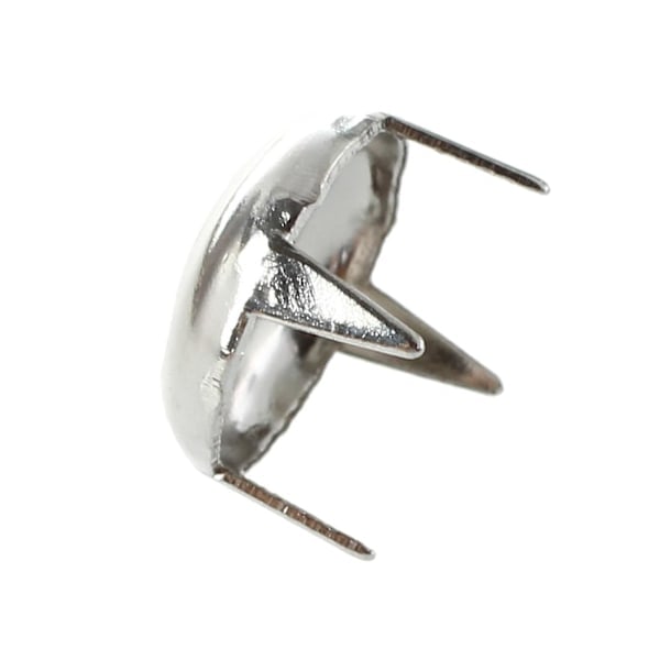 [QD]200X kobber 8mm Sølv Rund Kon nagle punk dekorasjon nagle Sølv