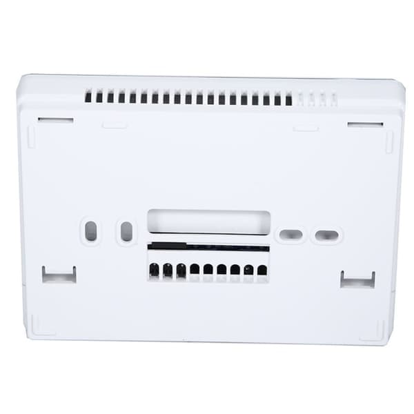 Programmerbar termostat temperaturregulator til vægmonteret varmekedel, hvid