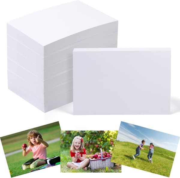 Glättat fotopapper, 100 ark