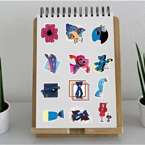 100 stk Poppy Playtime klistremerker stickers_qq