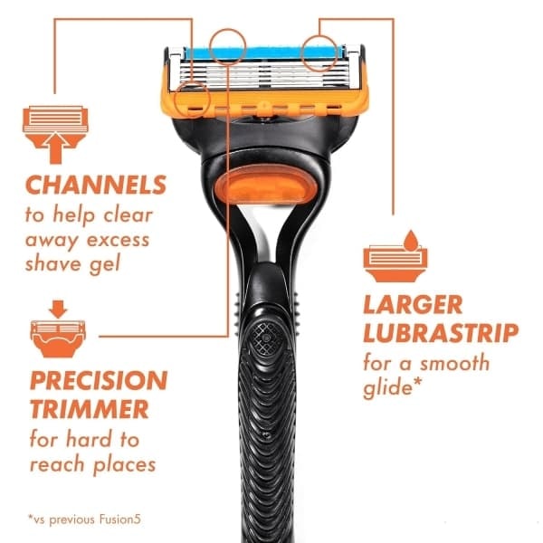 16-pakning NY modell barberblad kompatible med Fusion 5_qq
